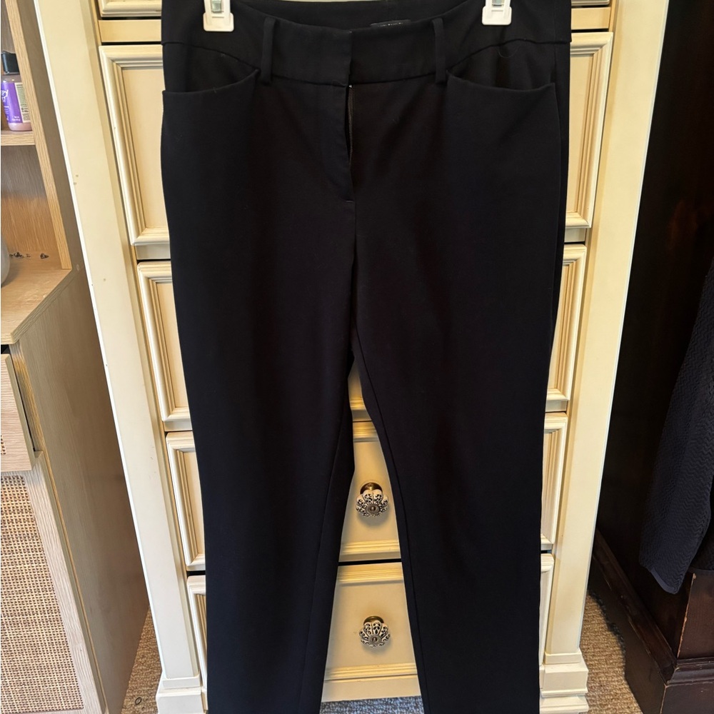 Ann Taylor Black Straight Leg Pants